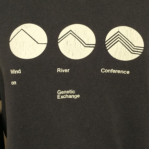 Vintage Sweatshirt Genetic Exchange USA 80's 90's - Picture 2 of 8